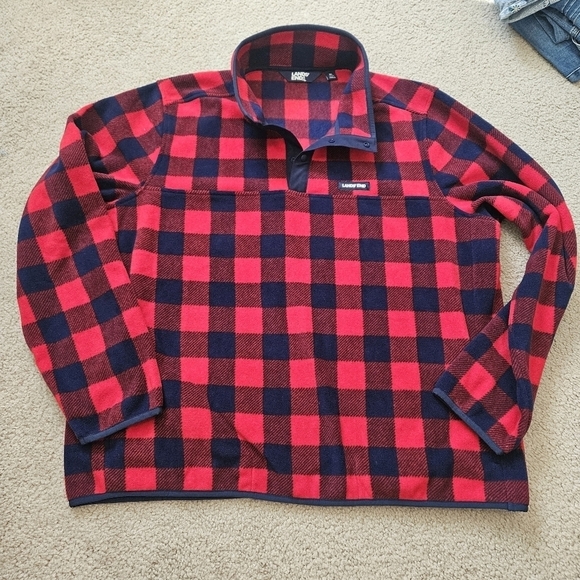 Men's Lands' End Snap-Neck Fleece Pullover XL NWOTs - Picture 6 of 6